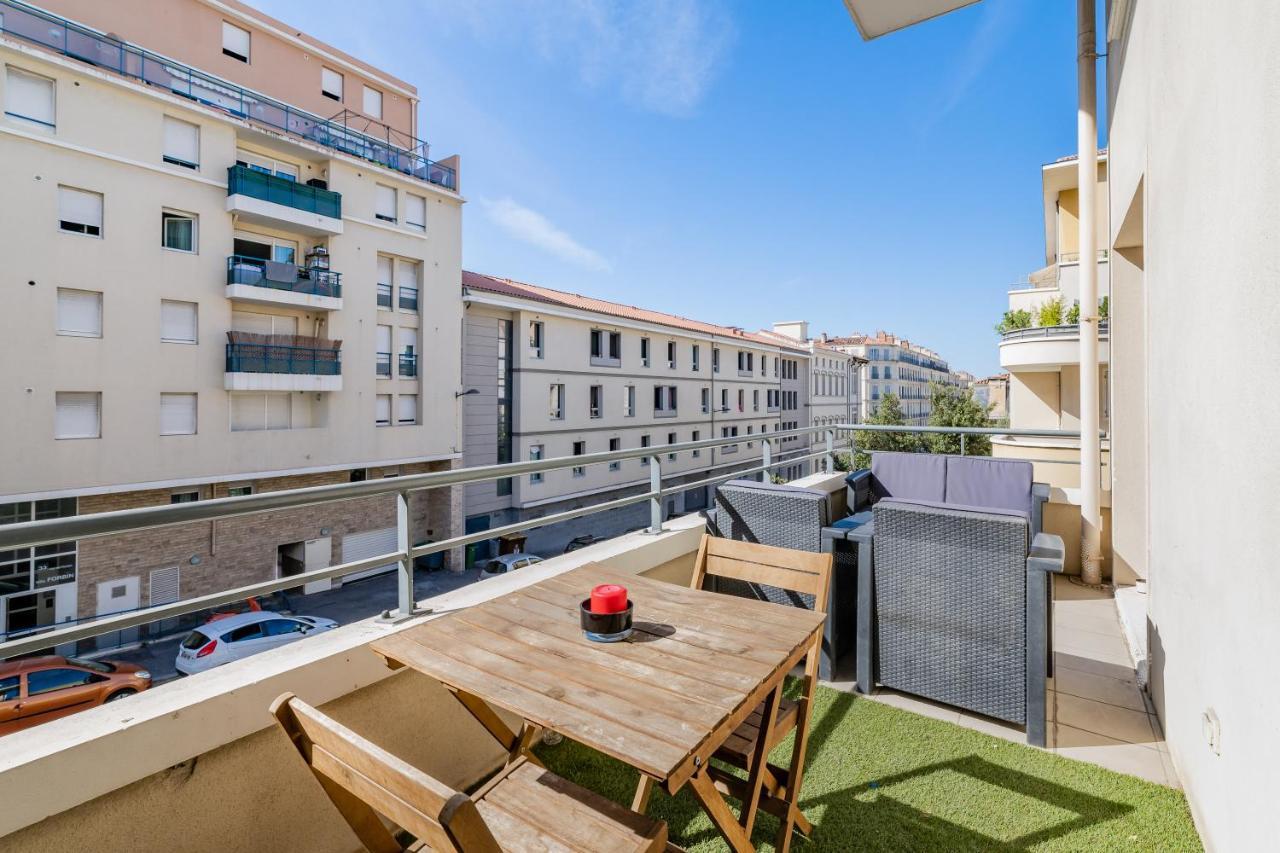 מרסיי La Joliette; Duplex 2 Chambres, Parking Inclus+ Terrasse+ Ascenseur מראה חיצוני תמונה